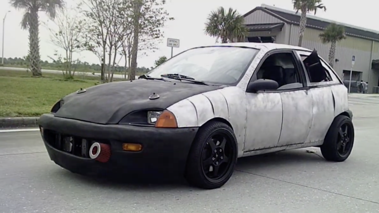 This 12-Cylinder Geo Metro Is One Way To Die. Buy It if You Dare